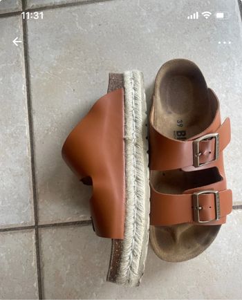 Sandales compensées