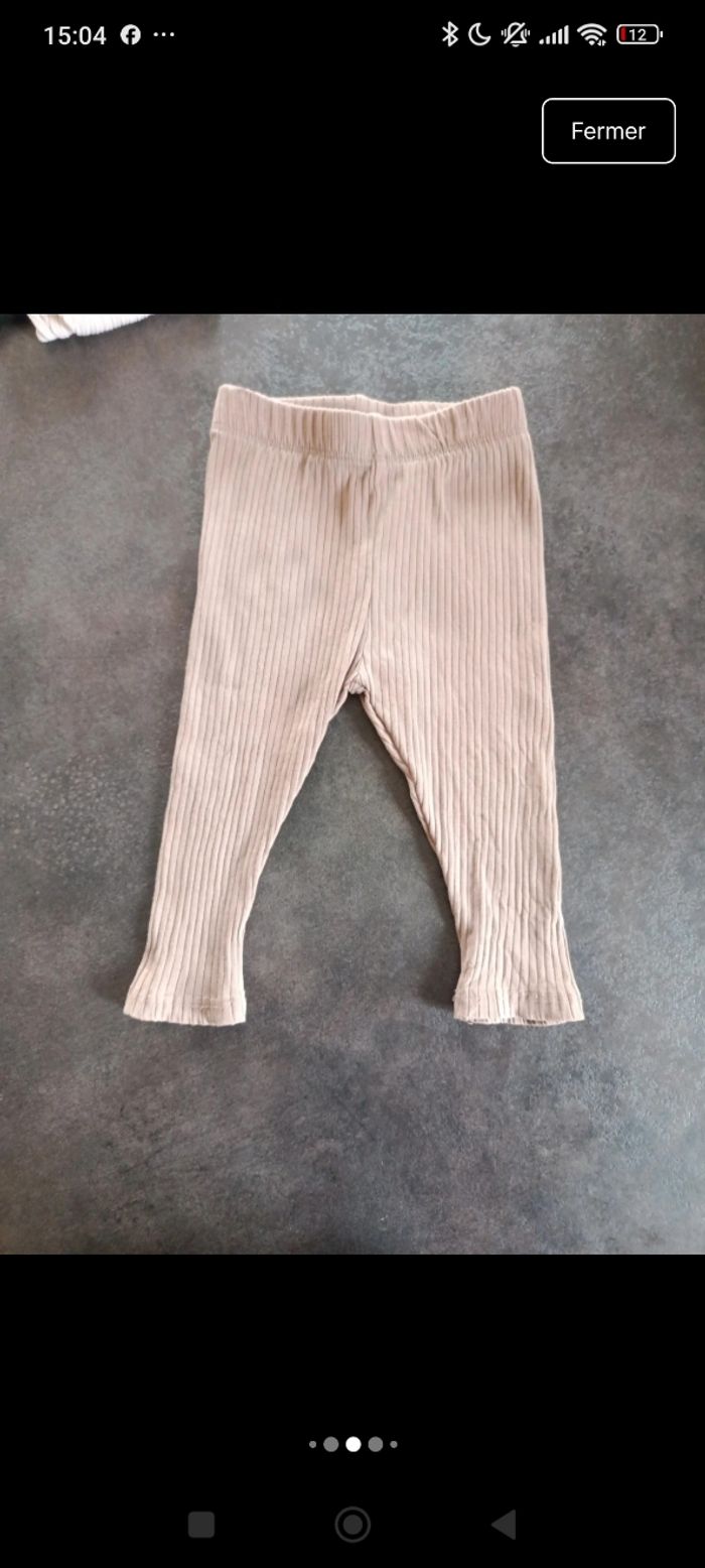 Lot de 9 bas/leggings 12 mois - photo numéro 5