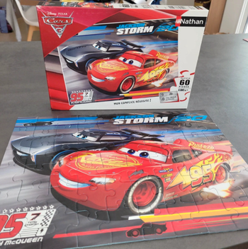 Puzzle cars Nathan 60 pièces