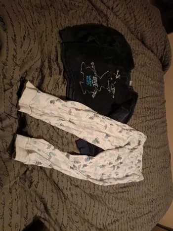 Pyjama 11 ans 12 ans Disney Olaf Frozen 2 velours