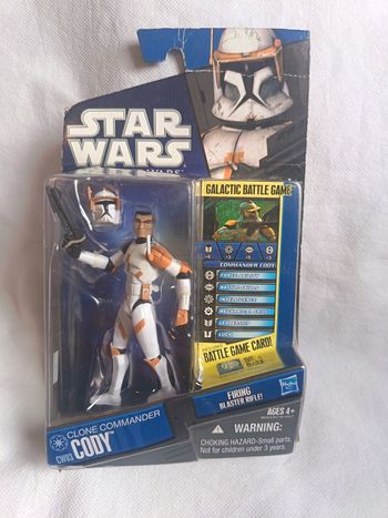 Figurine star wars the clone wars Cody Clone commander