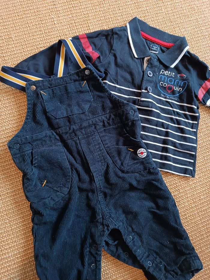 2 ensemble terre de marin 6 mois - photo numéro 2