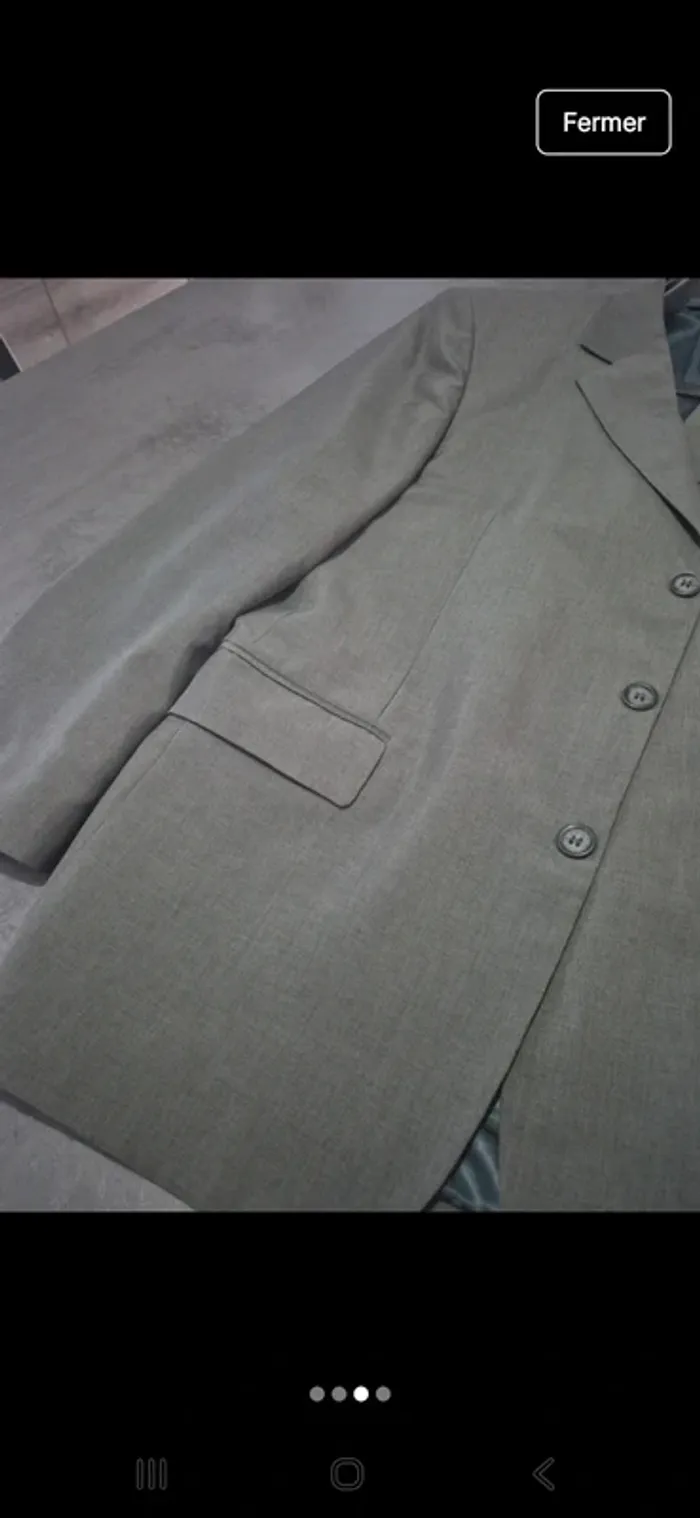 Veste costume Comme Neuf T.50 - photo numéro 3
