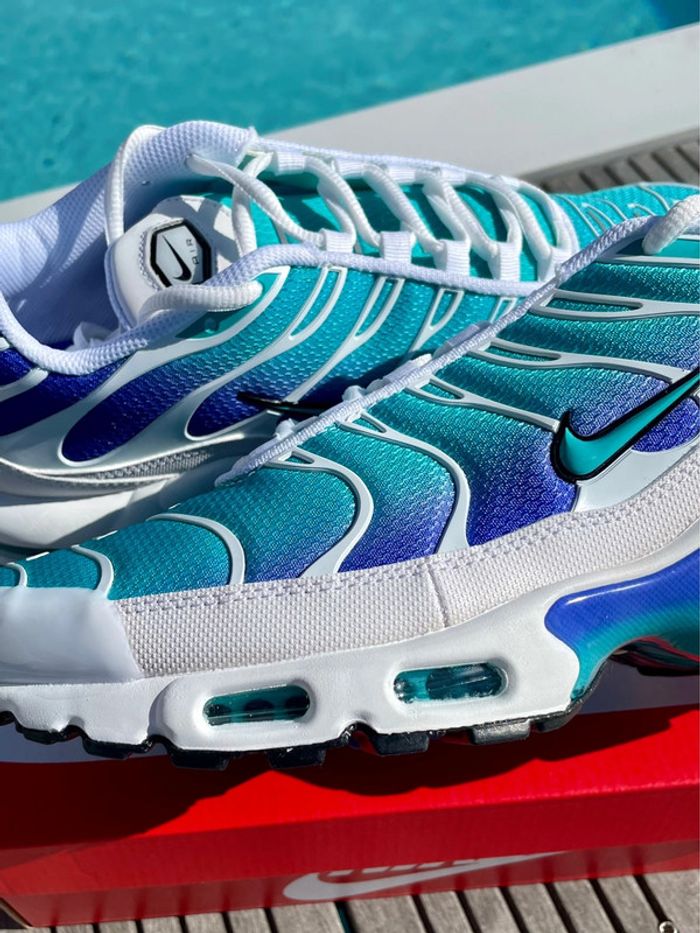Nike air Max plus tn wave Aqua - photo numéro 4