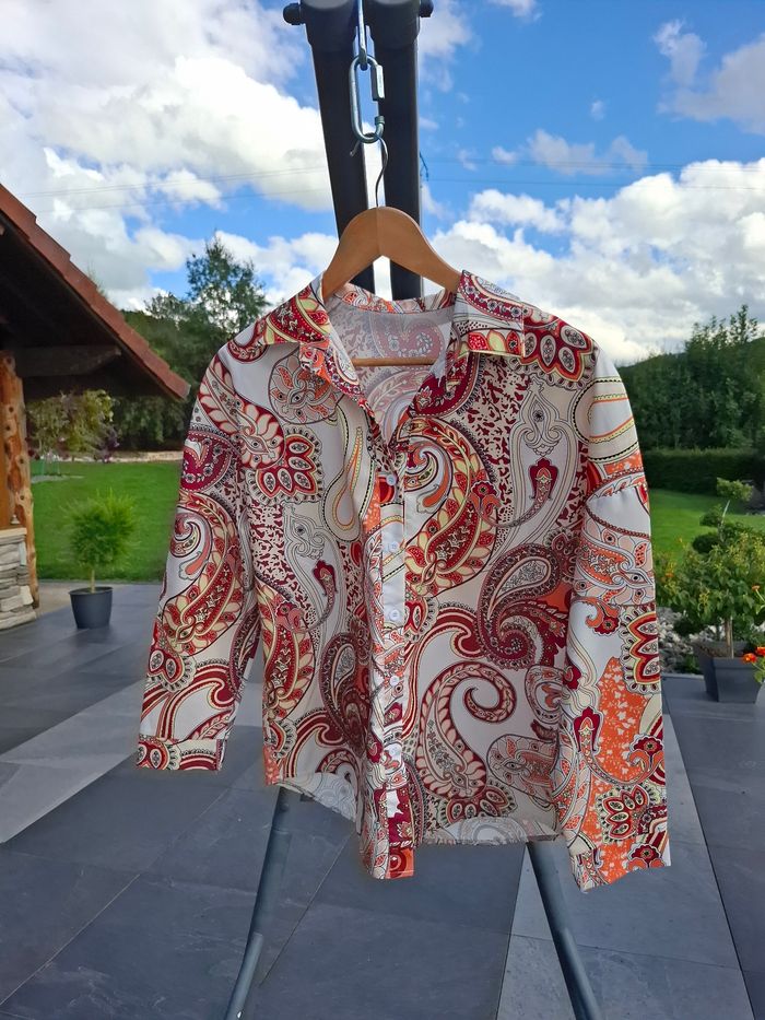 Chemise motif western