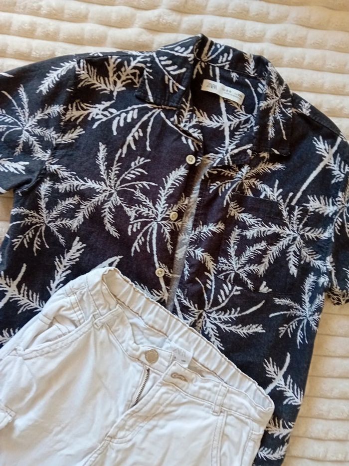 Ensemble garçon 8ans Zara 🤍🖤 - photo numéro 2