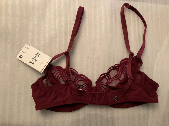 Soutien-gorge bordeaux Simone Pérèle neuf - photo numéro 4