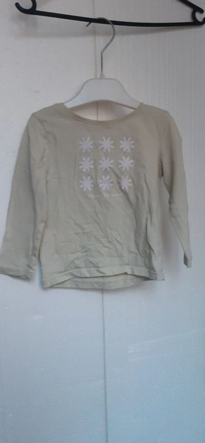 Tee-shirt 2ans 86cm manches longues