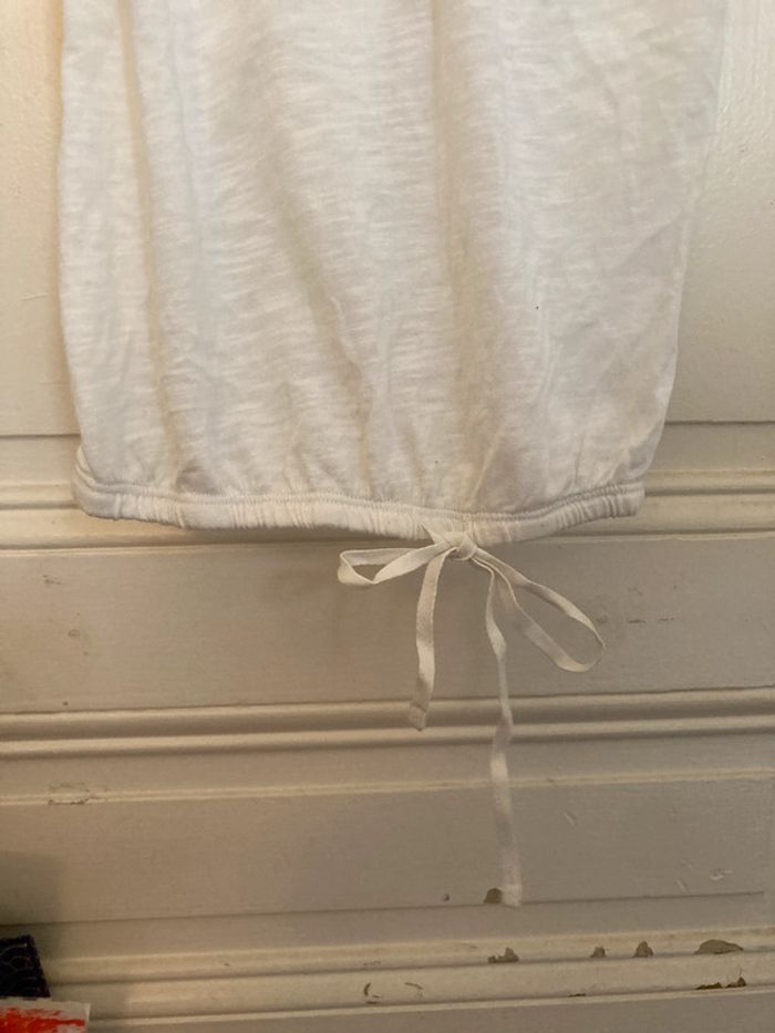 Top blanc Aéropostale à bretelles croisées - photo numéro 4