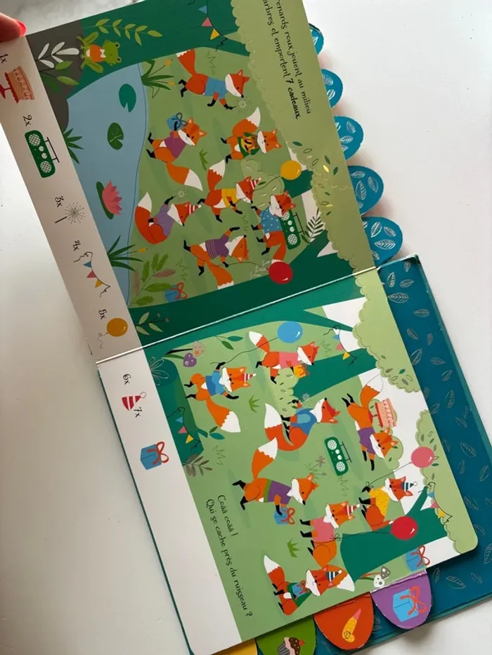 Livre cherche et trouve le club des animaux. Joyeux anniversaire. - photo numéro 7