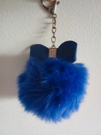 Porte clé bleu