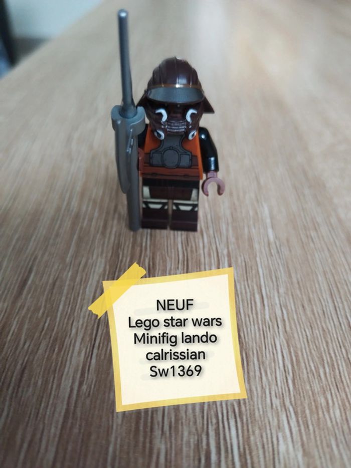 Lego star wars minifig lando calrissian sw1369 neuf