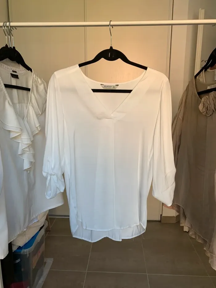 Blouse chemisier Stradivarius taille M - photo numéro 2