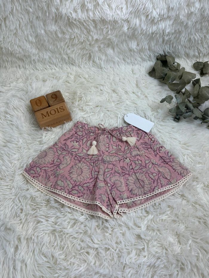 Short rose Louise Misha taille 9 mois