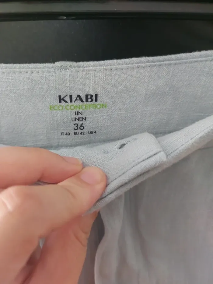 Short en lin - photo numéro 3