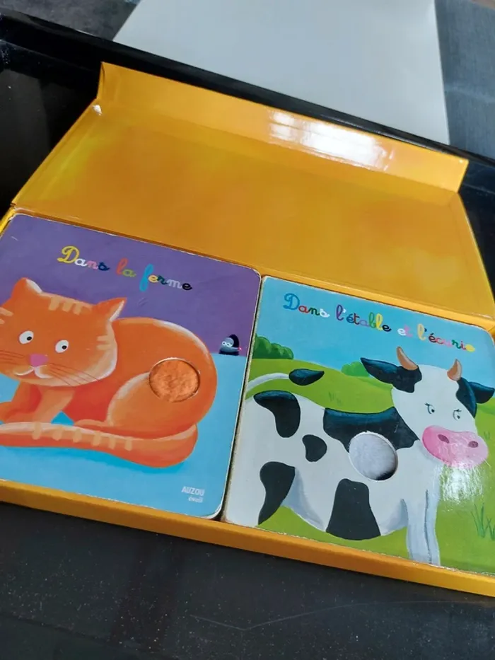 Coffret de livres des animaux de la ferme - photo numéro 2