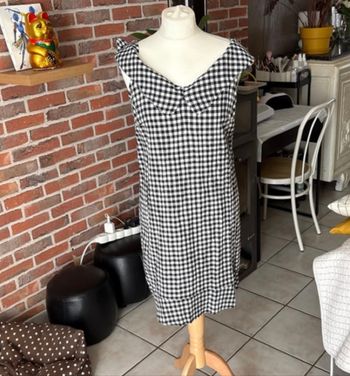 Robe encolure bateau camaïeu t38