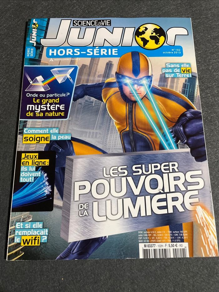 Science&Vie Junior Hors Série N°102 Les Super Pouvoirs de la Lumière