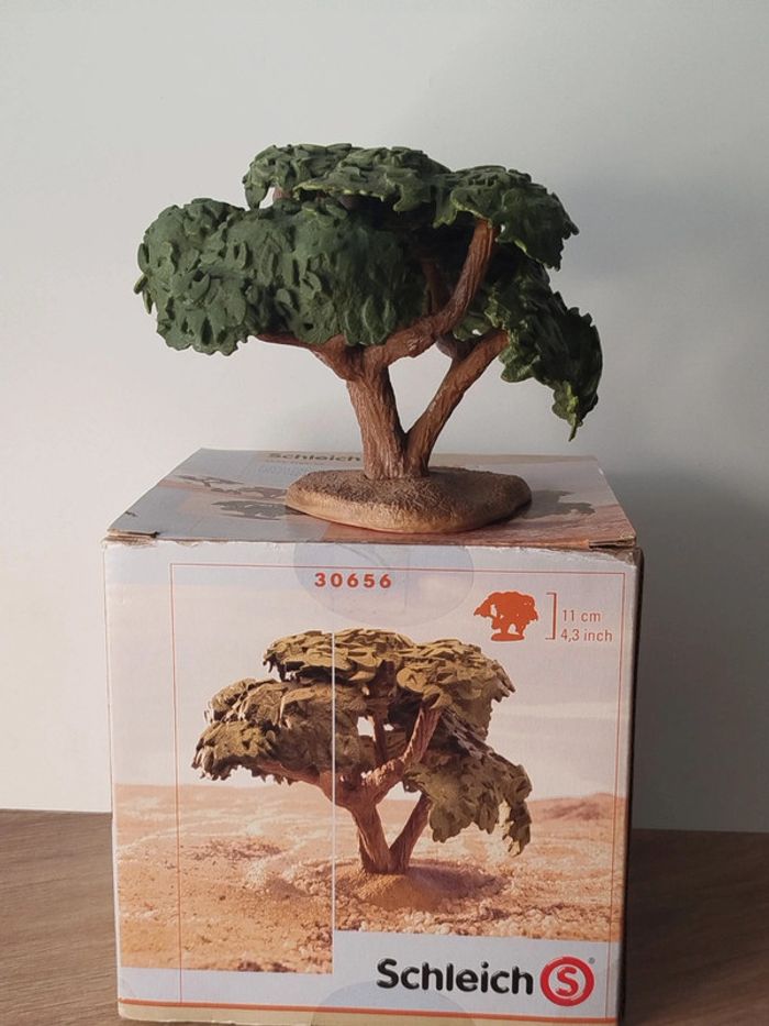 Schleich Figurine de décoration Arbre Collection + boîte d'origine - photo numéro 2