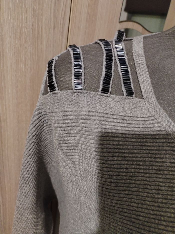 Pull ample femme taille 40 - photo numéro 2