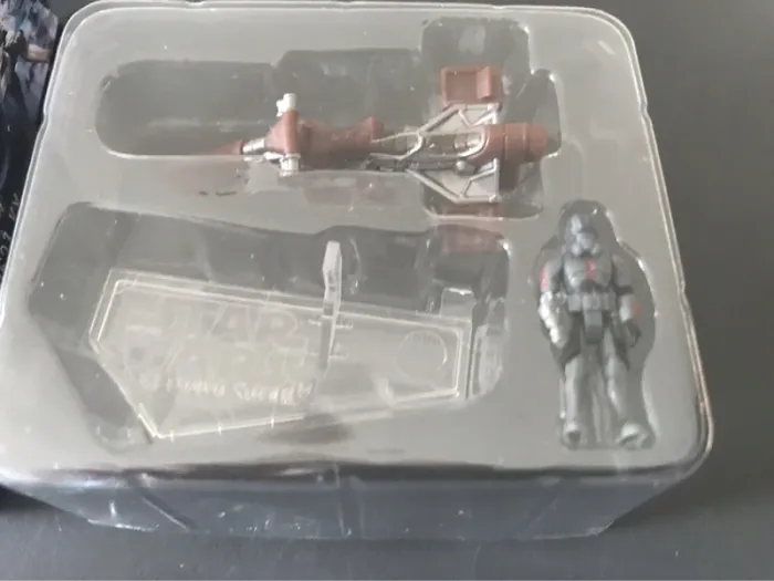 Micro figurine séries 4 galaxy squadron star hawk & speeder with echo - photo numéro 2