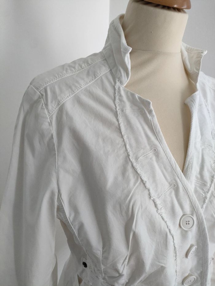 veste blanche cintrée 40/42 Paul David Benson - photo numéro 4