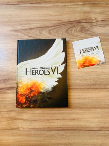 Lot Artbook et CD Soundtrack Might & Magic Heroes VI (Collector)