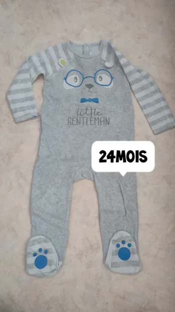 Pyjama Ours à lunette