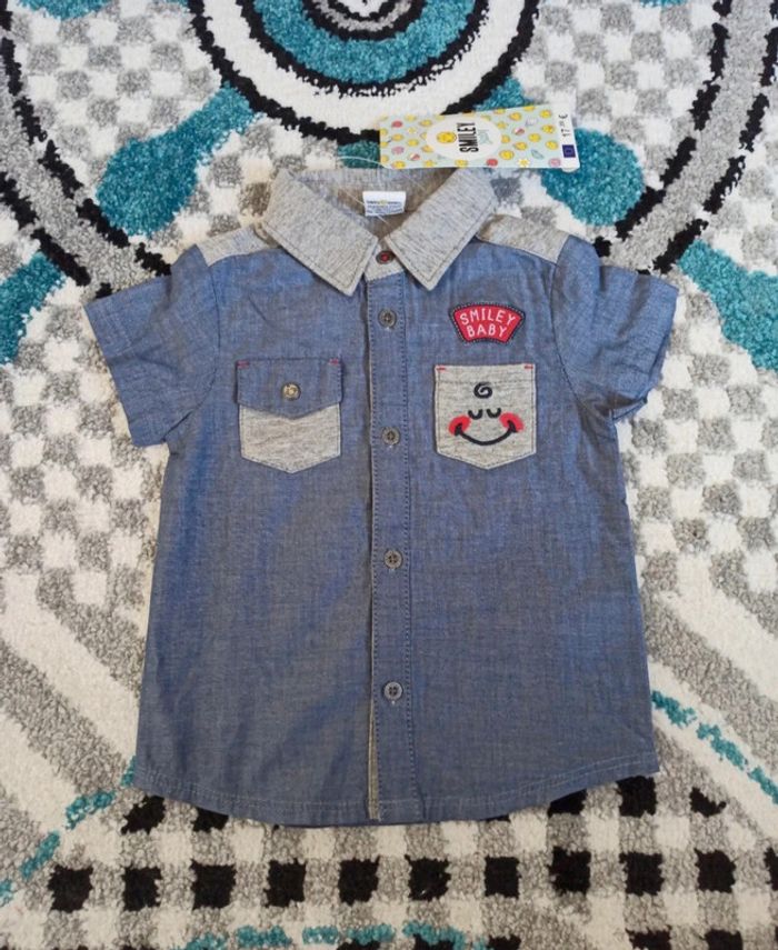 Chemise MC - Taille 6 mois