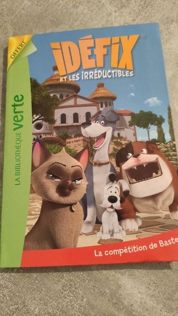 Livre La bibliothèque verte Idéfix et les irréductibles