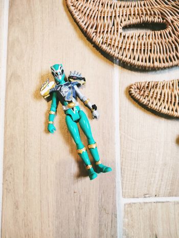 🙅Power rangers dino fury- Figurine ranger vert cosmic armor - marque Hasbro