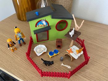 Maison des chats Playmobil