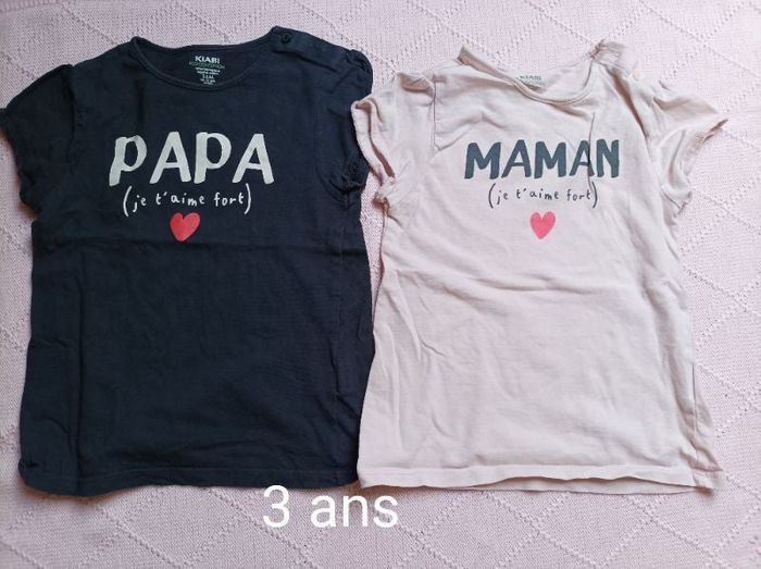 T-shirt maman papa