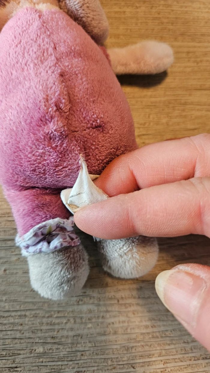 Poupée rose et mauve Kenza de Noukie s, 15 cm - photo numéro 4