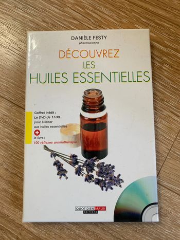 Coffret aromathérapie - Danielle festy avec livret et dvd - découvrez les huiles essentielles