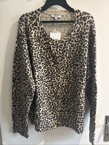 Cardigan Gilet Léopard