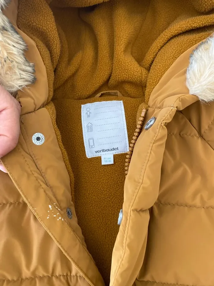 Manteau bébé taille 18 mois - photo numéro 2