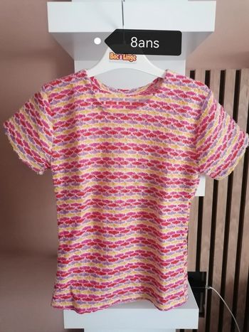 Haut coloré 8ans