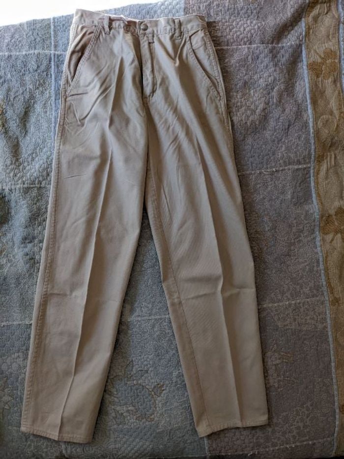Pantalon beige Ober vintage T36