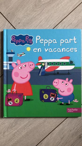 Livre peppa pig - peppa part en vacances