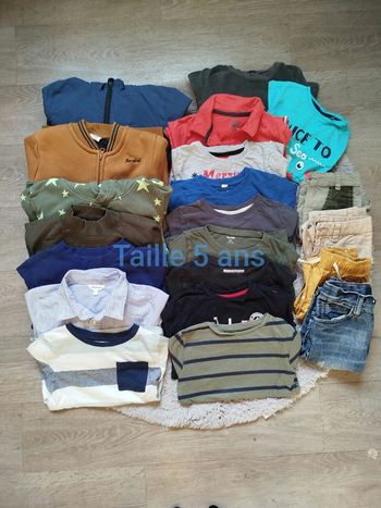 Lot vêtements garçon 5 ans