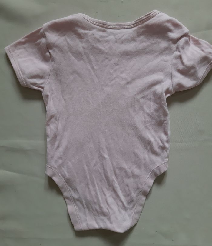 lot de 2 bodies manches courtes fille - cygnes - 2 ans - 92 cm - photo numéro 9