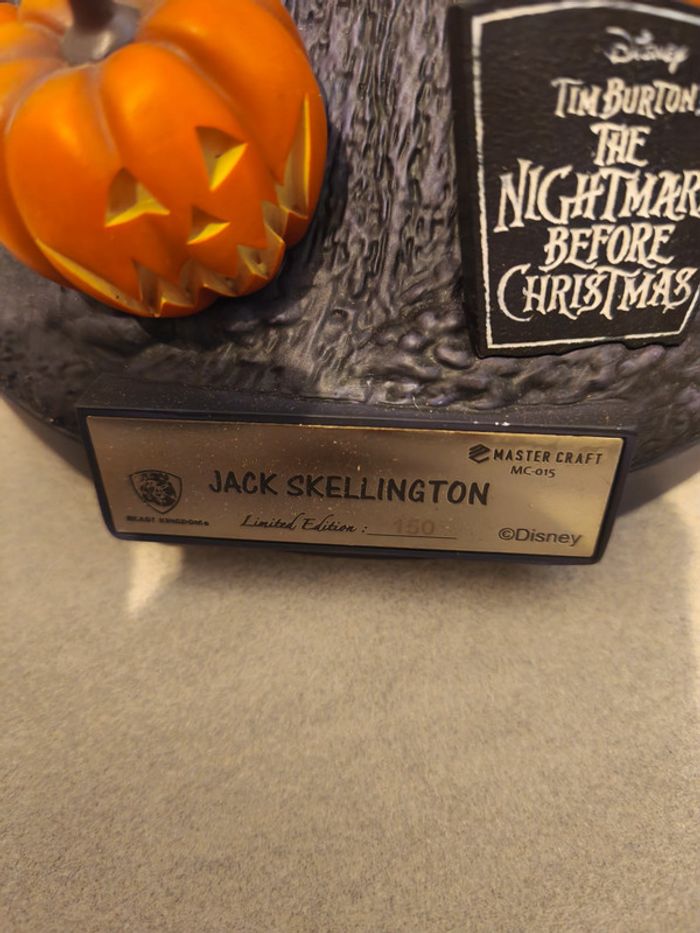 Statue jack skellington Beast Kingdom Disney collector master craft - photo numéro 2