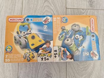 lot 2 boutes neuves meccano