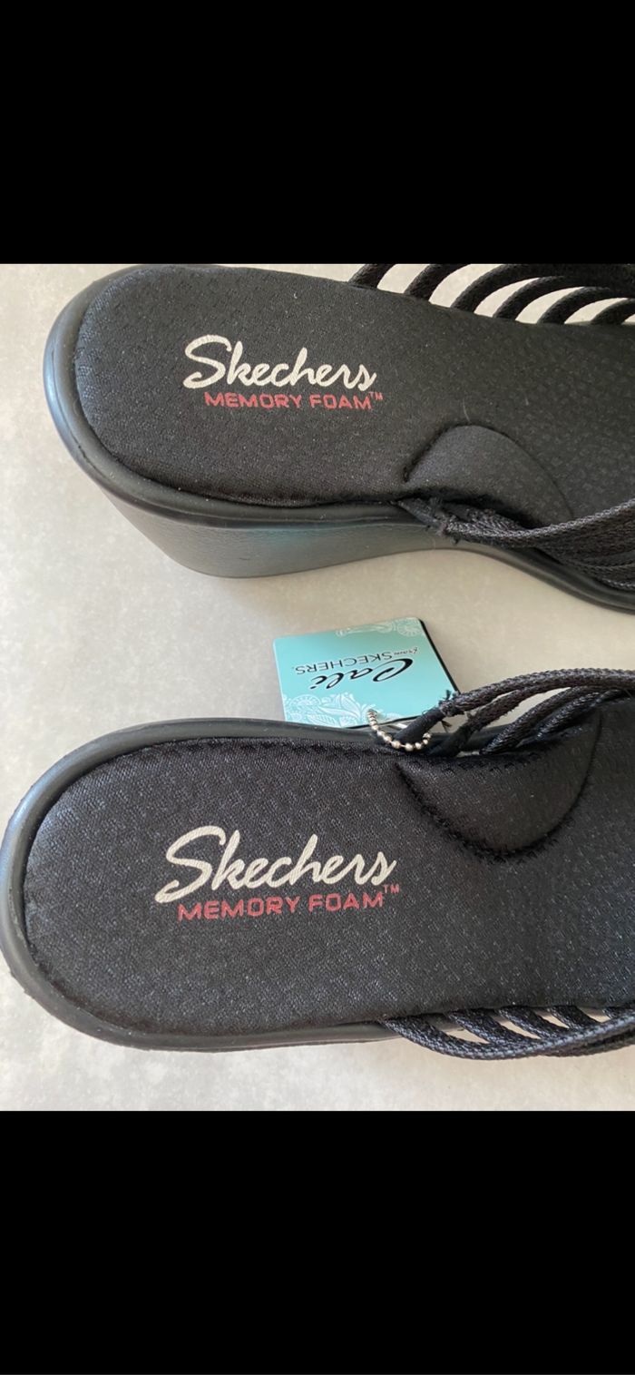 Chaussures Sandales femme Skechers Taille 40 - photo numéro 6