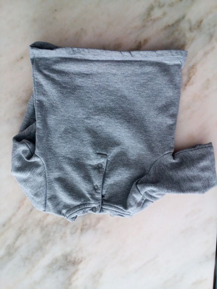 Sweat-shirt gris chat orchestra - photo numéro 2