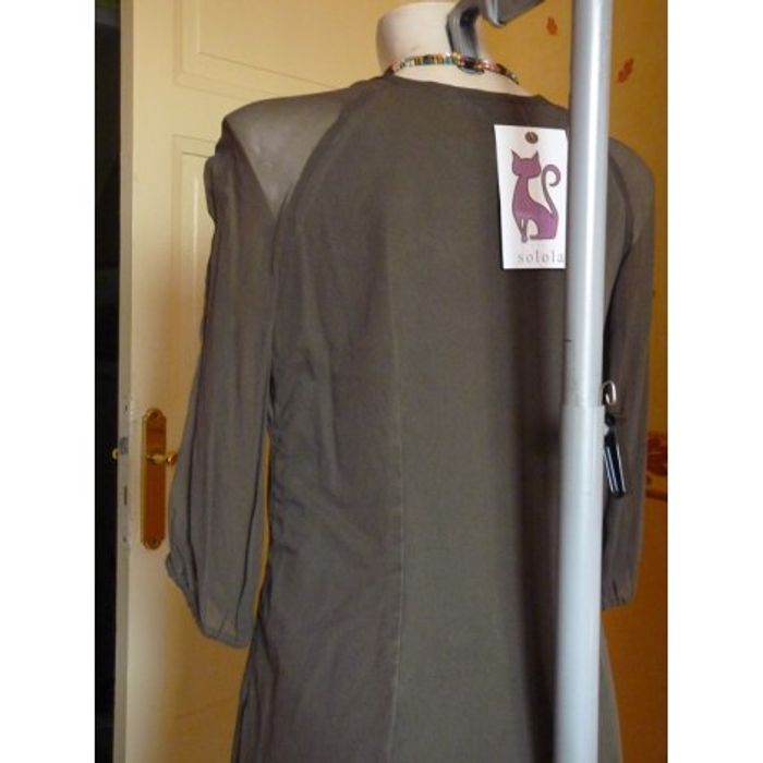 Solola - Robe en toile denim TL - photo numéro 4