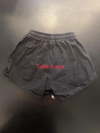 Short noir 5 ans
