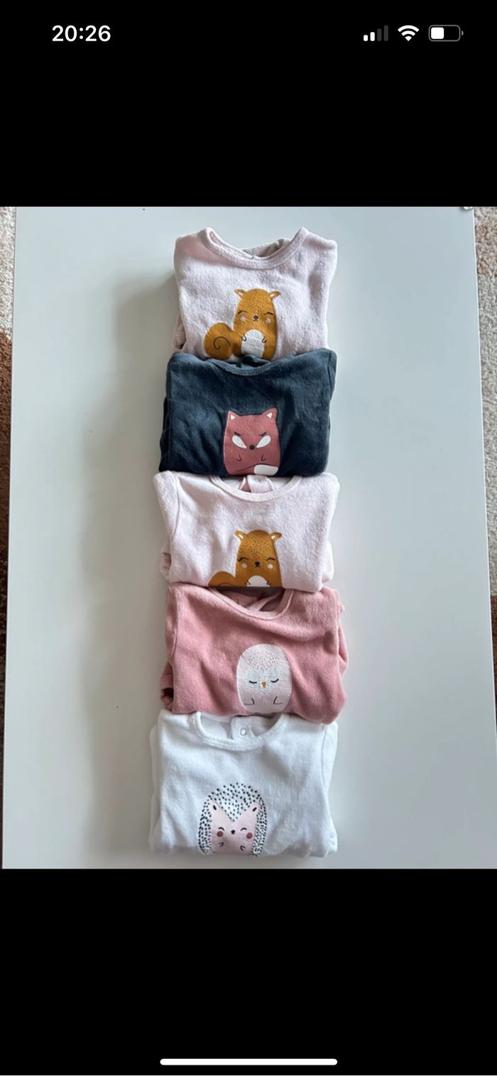 Lot de 5 pyjamas - photo numéro 2