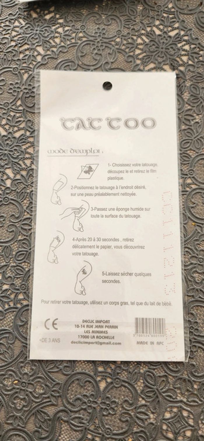 Tatouage - photo numéro 2